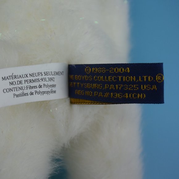 Boyds Bear "Dear Santa...Define Good" 8 inch Plush w Tag Excellent Condition! - Picture 9 of 10